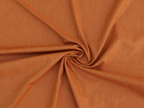 Rust Peppered Cotton Fabric