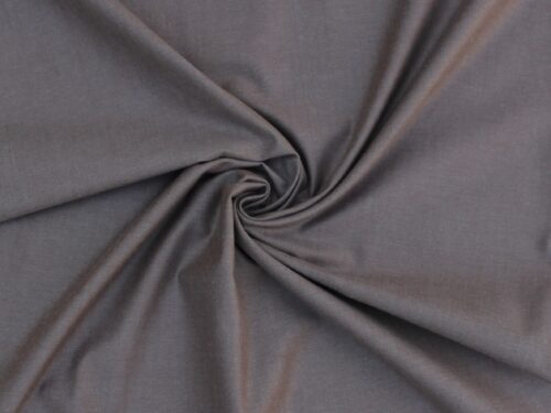 True Taupe Peppered Cotton Fabric