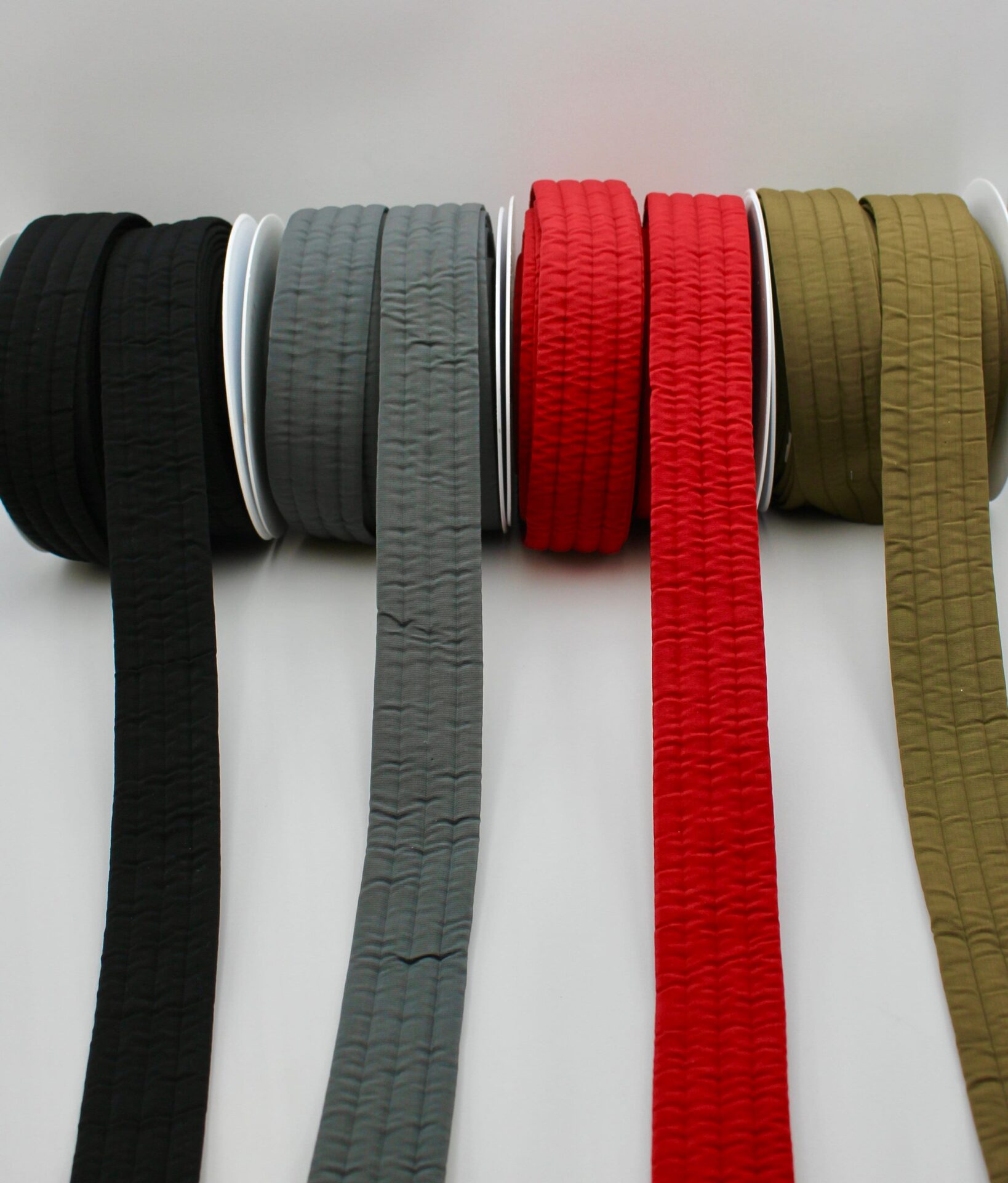 Quilted Woven Padded Bag Strapping 38mm Wide Dot To Dot Studio