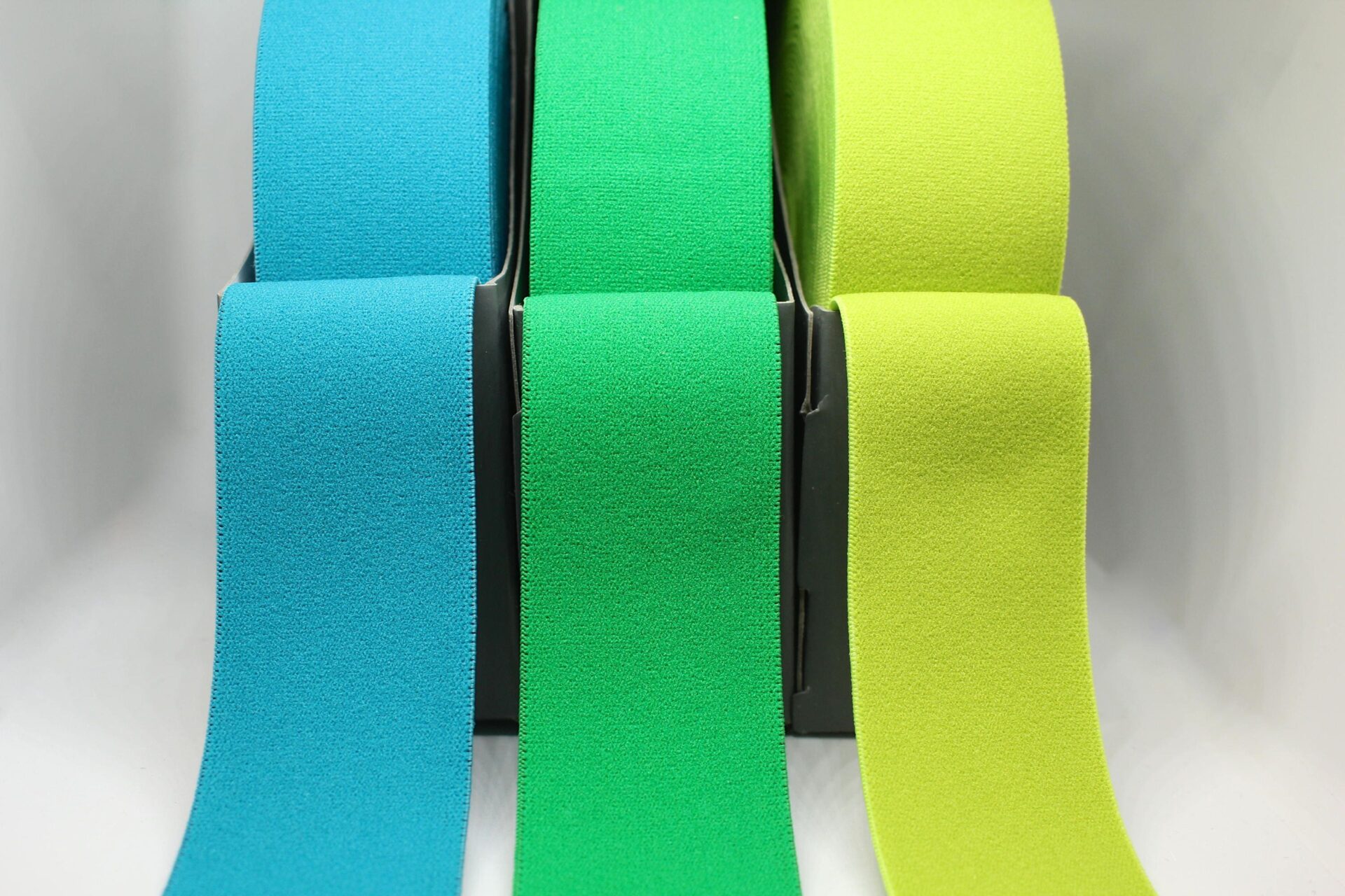 25mm wide Neon Green Waistband Elastic