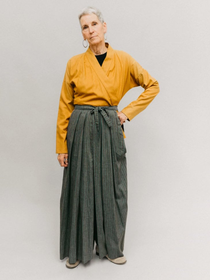 Japanese Hakama & Kataginu Folkwear Patterns Sizes Based on Waist