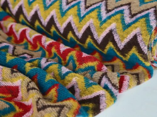 Wooly Zig Zag - Camel Mix