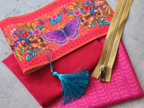 Velvet Zippy Bag Kit 2 - Papillon