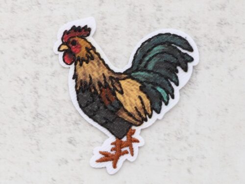 Farmyard Cockerel Patch