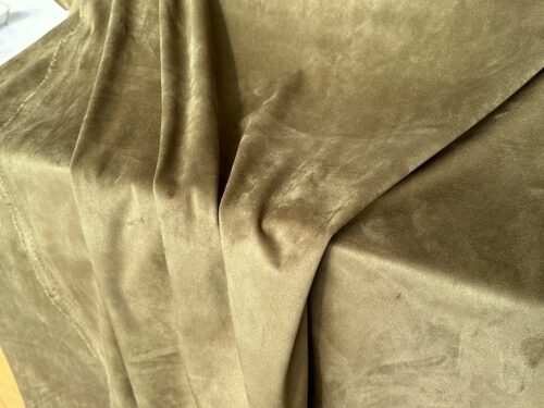 Stretch Suedette - Olive