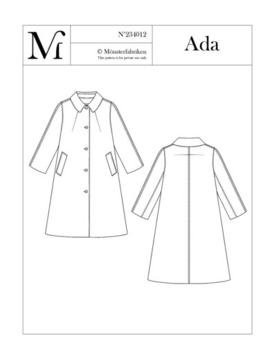 Ada Coat (Smaller Sizes) - Mönsterfabriken