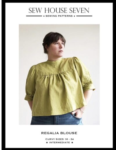 Sew House Seven - Regalia Blouse - Sizes 16-34 - Paper Pattern