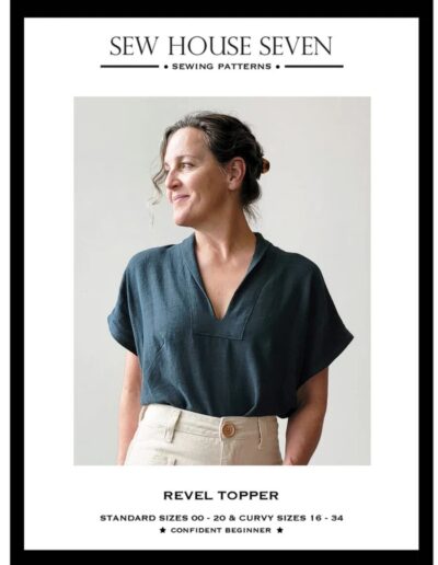 Sew House Seven - Revel Topper - Sizes 0-34 - Paper Pattern