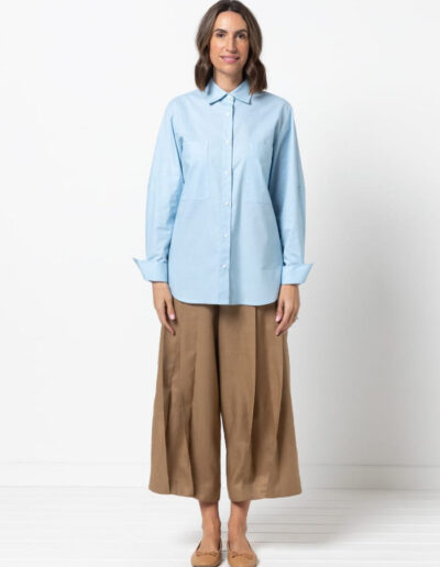 Style Arc - Clayton Woven Shirt - Paper Pattern - Sizes 18-30