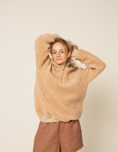 Wardrobe By Me - Half Zipper Sweater - Paper Pattern