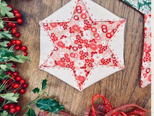 Japanese Folded Star Coaster