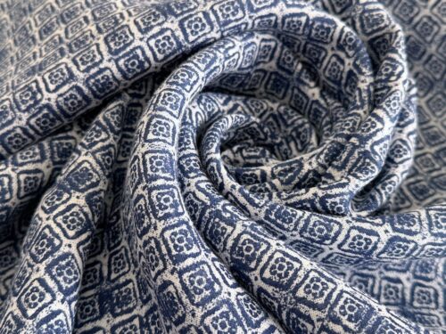 Printed 100% Linen - Porto
