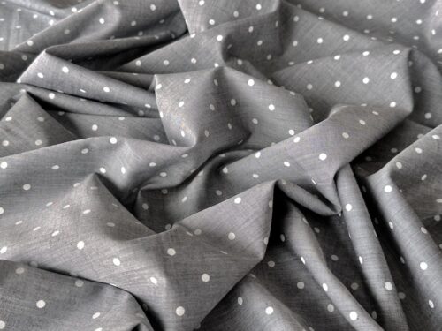 Silver Spot Chambray Lawn