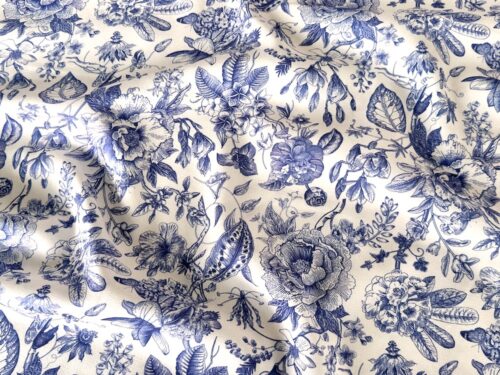 Linen and Viscose Mix - Chantilly